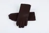 - Classic quality bright leather ladies leather gloves Women's wool gloves 100% guaranteed quality223r