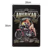 Vintage Tin Signs Retro Motorcycle Metal Sign Antique Imitation Iron Plate Painting Decor For Bar Cafe Living Room Home Decor