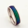 2 PCS Interested Kids/Adults Color Change Mood Rings China Retail Ring Jewelry RS007-RSA 2PCS/Set