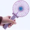 Snowflake Handheld Usb Fan Foldable Handle Mini Charging Electric Fans Portable For Home Office Gifts without baterry