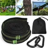 wholesale 3sets 3m / 11,8 pouces hamac sangle arbre de suspension réglable suspendu avec crochet en aluminium pour camping randonnée
