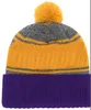 2019年の秋の冬のスポーツ帽子カスタムニットキャップとチームロゴサイドライン寒冷天候帽子ソフトウォームミネソタビーニーSKU7856064