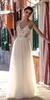 Gali Karten 2021 Wedding Dresses Bridal Gowns Berta Bohemian Spaghetti Straps V-Neck Backless