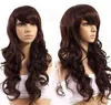 Lady Brown Curly Synthetic Uroczy Wig Style