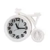 1 pcs Mini Mute Alarm Clock Bicycle Clocks Battery Bedside Desk Decor Gift (6 color options)