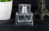 2019 NIEUWE 30 ML glazen sproeier parfumfles, leeg beschouwbare spuitfles 1oz met goud zilver parfume verstuiver 20pcs / lot Gratis DHL verzending