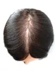 100 Human Hair Natural Blacktrining Fryzjerka lalka Manekiny Manekiny ludzkie głowy manekina fryzury Trening Manekin Głowa 2848984