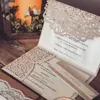 2018 Affordable Wedding Invites Laser Cut Pocket Wedding Invitation Suites Customizable Invites With Envelope Blank Inner Custom Printed