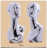 Ny ankomst Fashion Färg Malefemale Head Mannequin Head Manikin Factory Direct Sell