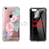 Anti-Knock Case Skräddarsy din egen bild för iPhone XS XS plus UV Färgglada Utskrift Clear Soft TPU Full Protective Drop Proof Tone Case