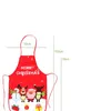 Christmas Aprons Christmas Decorations Adult Santa Claus Aprons Women Men Dinner Party Cooking Apron Christmas Party Event Kitchen Supplies