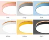 Multicolour Macaroon LED Ceiling Lights Round 5cm Super Thin Surface Mounted Light for Living Room Bedroom Kitchen Hotel