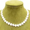 2018 Fashion Natural Shell Triangle Semi-Finished Freshwater Oyster Shell BeadDiy Jewelry Accessories