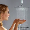 DULABRAHE-Cabezal de ducha de baño de lluvia, rotación de 360 grados, cromado, ducha superior de lluvia, ahorro de agua, alta calidad