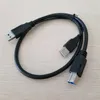 USB 3.0 Тип А -мужского по мужчинам до BM с USB 2.0 Кабель данных о мощности