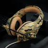 ONIKUMA K1 Casque Camouflage PS4 Headset with Mic Stereo Gaming Headphones for Cell Phone New Xbox One Laptop PC 10pc/lot