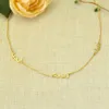 Pendanthalsband Personligt arabiska namn Halsband Multipla mors daggåvor Tiny Gold Arabic1