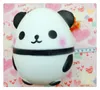 Neue Panda-Eier, Squishy Jumbo, süßer Panda, Kawaii, cremefarbener Duft, Kinderspielzeug, Puppe, Geschenk, lustige Sammlung, Stressabbau-Spielzeug, Hop-Requisiten