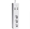 Smart Power Strip 4 Puertos USB Socket Temporizador inteligente con la aplicación Teléfono WiFi Control remoto Power Plug con adaptador de la UE