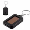 Emergency Portable Outdoor Solar Powered 3 LED Light Keychain Keyring Torch Flashlight Lamps