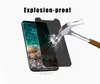 iPhone 15のプライバシースクリーンプロテクター15 13 12 Pro Max 11 Xr X 8 7 Plus Anti-Spy Shatter-Proof Tememered Glass Filmを小売パッケージングIzeso
