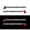 2PC Auto Front Sticker Voorbumper Sticker En Stickers Voor BMW e90 e46 e39 e60 f30 f10 f34 x3 x4 x5 e70 f15 x6 M3 M5 Auto Styling1556595