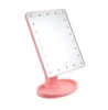 360-Grad-Drehung Touchscreen-Make-up-Spiegel mit 16/22 LED-Leuchten, professioneller Kosmetikspiegel, Tisch-Desktop-Make-up-Spiegel