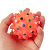 Jouets à mâcher en PVC pour chiot, 6.5cm, pour animaux de compagnie, sport, Fitness, son, résistant aux morsures, balles à pression réduites, mode 1tt BB