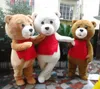 Tedde Bear Costume Teddy Costume Teddy Costume Взрослые Необычные Платье Одежда Хэллоуин Костюм для вечеринок Смешные животные медведь Хэллоуин Костюм 15 Стиль