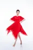 Kadınlar Zarif Lirik Modern Dans Kostümleri Bale Elbise Kız Yetişkin Çağdaş Dans Elbiseleri Uygulama Giyim Suits Kıyafet