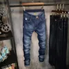 2018 new Jeans Men Fashion Brand-Clothing Male blue black Pants man quality Skinny Jeans For Men