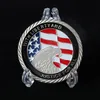 Ücretsiz kargo 5 adet / grup, Amerika Hatıra Gümüş Kaplama Amerika Birleşik Devletleri 911 Kartal Paraları