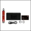 Autentisk yocan laddad kit 1400mAh batteri förångare penna kit för vaxkoncentrat med quad qdc spole gratis frakt