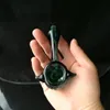 Rury dymne Hookah Bong Glass Rig Oil Water Bongs Nowy kolorowy ghost czaszka szklana rura