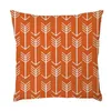 Almofada geométrica de linho de algodão almofadas decorativas série laranja para sofá capa de almofada para assento de carro 45x45cm decoração de casa