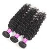 Recomendar fornecedores de cabelo virgem brasileiro sedoso onda profunda cabelo humano tecer pacotes peruano indiano extensões de cabelo malaio 8738795