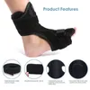 Plantaire fasciitis voet spal Night Dorsal Splint Foot Support Arch ortic met massagebal 2020 Nieuwe aankomst21256019826