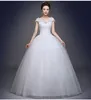 Plus Size Günstige Kurze Spitze Ärmel Mit Kristall Brautkleid 2018 Prinzessin Stil Brautkleid Rabatt vestido de noiva