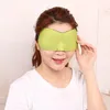 200pcs 3d Sleep Mask Natural Sleeping Eye Mask Cover Shade Oeil Patch Bounmolt Roll Travel Eyepatch 6 Color en stock