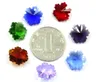 14mm Charms Glass crystal snowflake Faceted Beads Pendant Jewelry DIY Findings Loose Beads Accessories Crystal Beads