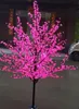 LED Cherry Blossom Tree Light 480-2304 pcs Ampoules LED 1 5m-3m Hauteur 110 220VAC Sept couleurs pour la décoration de mariage 242O