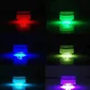 10 PCS LOT LED RGB Vattentät nedsänkbar akvarium Fisk Tank Bar Vase Light Tealight Candle Light For Wedding Birthday Anniversary274N