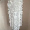 79 inç Her Şerit Orkide Wisteria Vines Beyaz Ipek Yapay Çiçek Çelenk Düğün Parti Dekorasyon Için Çekim Fotoğraf Sahne Malzemeleri