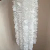 79 pouces chaque bande d'orchidées vignes à glycines blanches en soie blanche couronnes de fleurs artificielles pour la décoration de fête de mariage shooting po accessoires su8390069