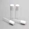 5 durchsichtige 10-ml-Rollerflaschen mit Glaskugel für ätherische Öle, Parfüm, Rollflaschen aus Glas mit weißem Deckel, Reisegröße