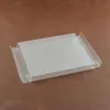 Boîte rectangulaire en PVC 2x15x21cm, présentoir cadeau Transparent, boîte d'emballage de bijoux artisanaux, boîtes en plastique transparentes en PVC QW8827