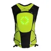 2018 New Wireless Remote Control Warning LED Light Turn Signal Light Backpack Safety Bicycle Warning Guiding Riding Bag