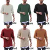2017 Automne Hiver Mode Mode Vêtements Vêtements Pour Hommes Pulls O-Col Couleur Solide Couleur Slim Fit Hommes Pullover 6 couleurs en option # 258907