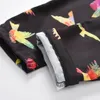 Birdie Birdie Print Suspender Spodnie Romper Girls Hang Neck Justess Ins 2018 Nowe Letnie Dzieci Ubrania C3896