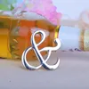 "Mr och Mrs." Ampersand Bottle Openers Ölflaskaöppnare Party Supplies Favor Wedding Gift for Guest Silver Color